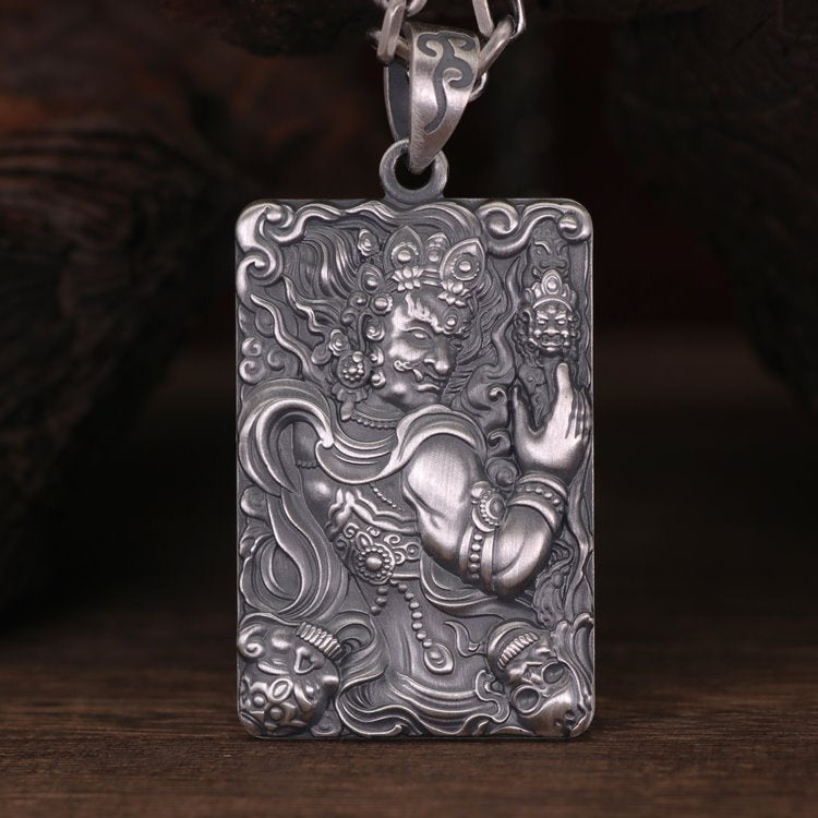 Dorje Drolo Gold Guardian Pendant