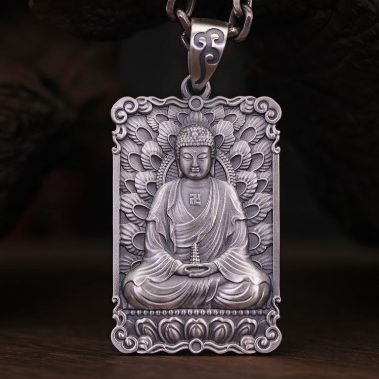 Flame of Awareness Buddha Pendant
