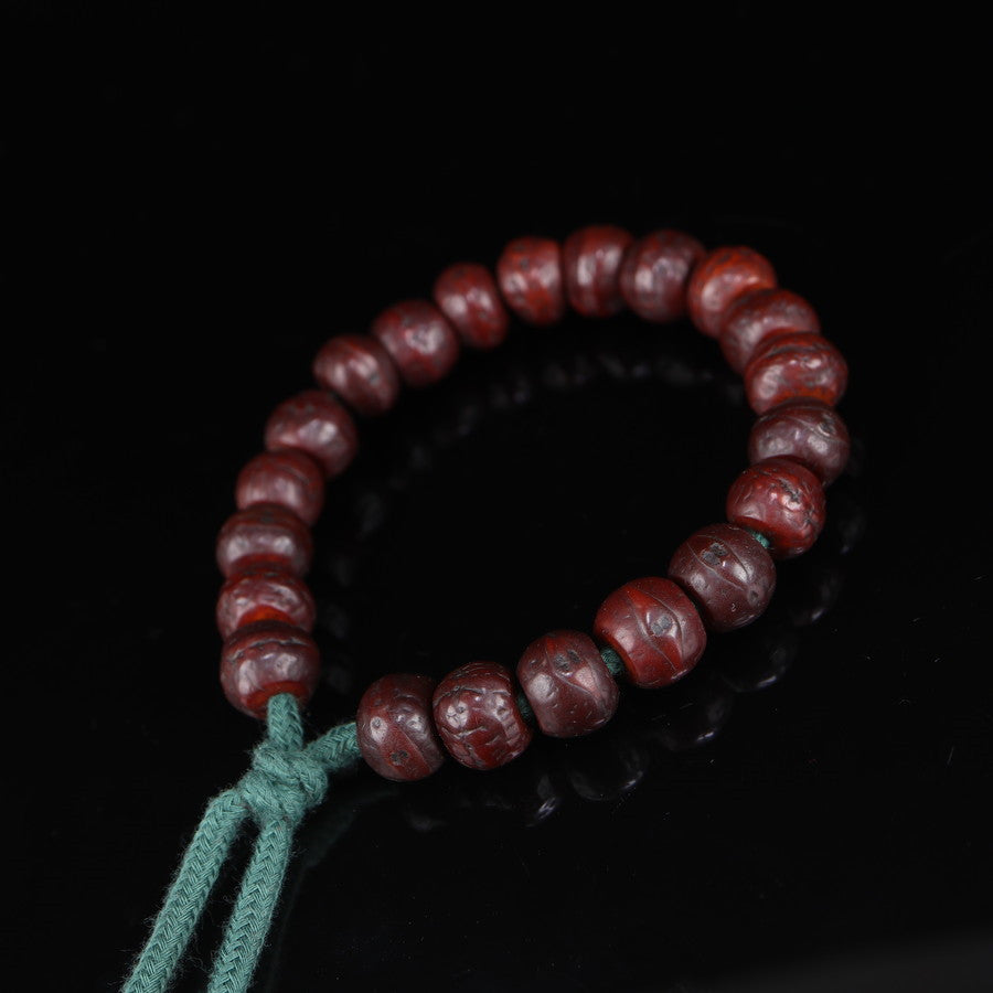 Vintage Bodhi Seed Mala Bracelet